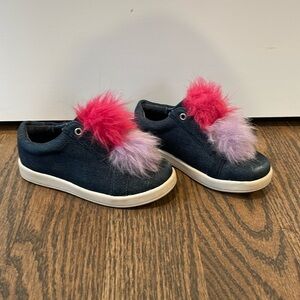 Toddler Sam Edelman Pom Pom slip on shoes